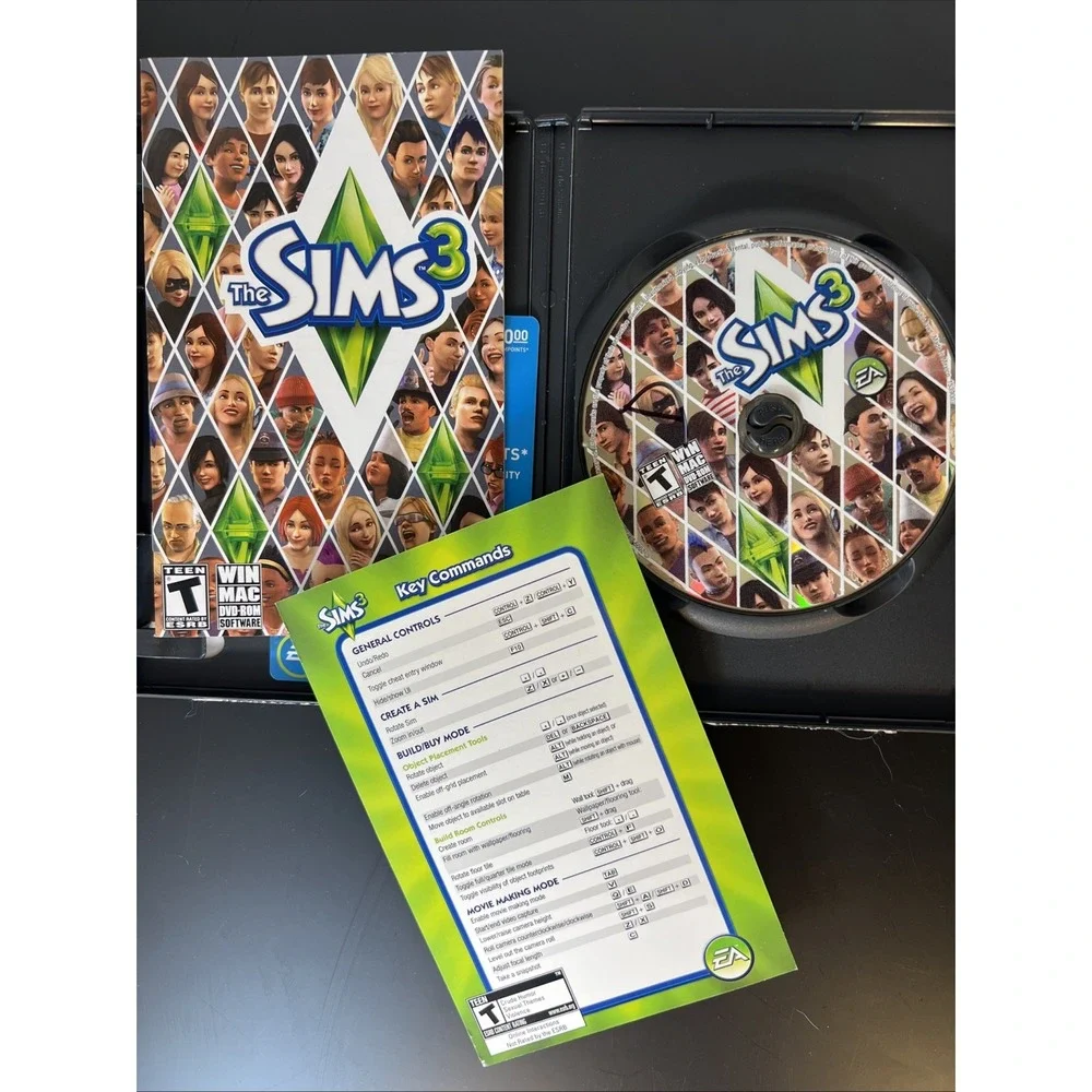 The Sims 3 PC Game‎ 2009 plus The Sims 3 2010 Ambitions Expansion Pack Complete